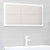 2 Piece Bathroom Furniture Set White Engineered Wood