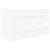 2 Piece Bathroom Furniture Set White Engineered Wood