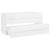 2 Piece Bathroom Furniture Set High Gloss White Engineered Wood