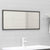 2 Piece Bathroom Furniture Set High Gloss Grey Engineered Wood