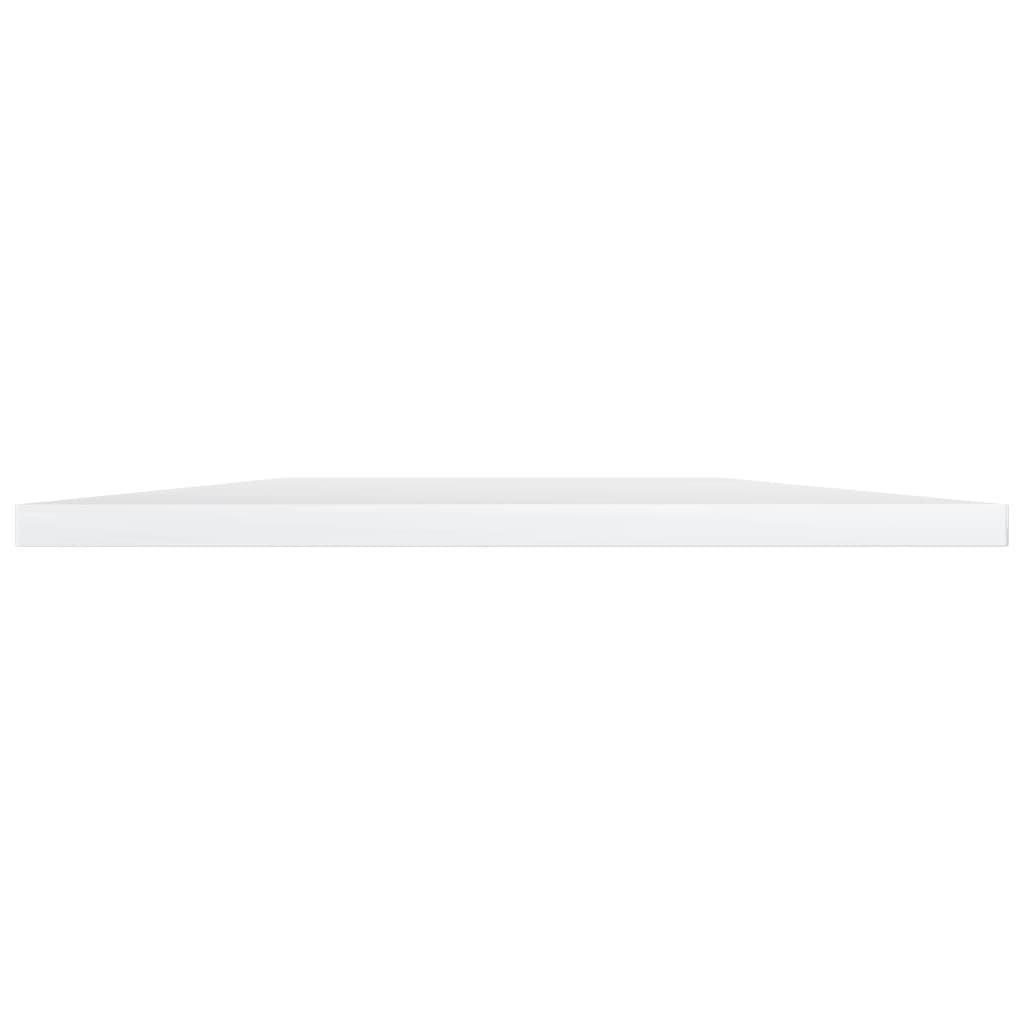 Bookshelf Boards 4 pcs High Gloss White 40x40x1.5 cm Engineered Wood