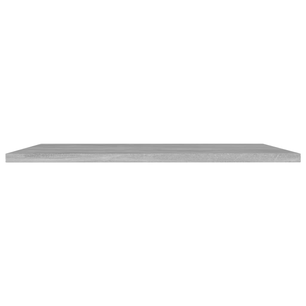 Bookshelf Boards 4 pcs Concrete Grey 40x50x1.5 cm Engineered Wood