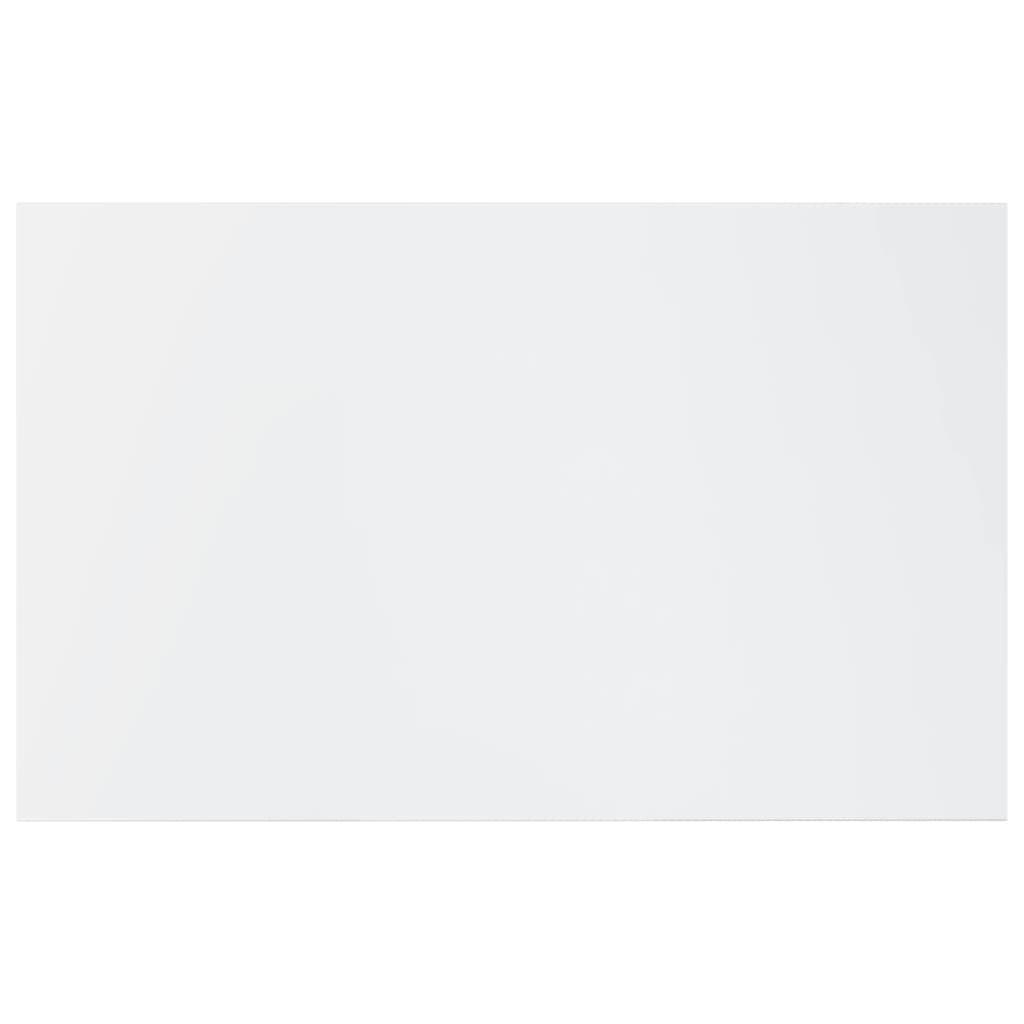 Bookshelf Boards 4 pcs High Gloss White 80x50x1.5 cm Engineered Wood