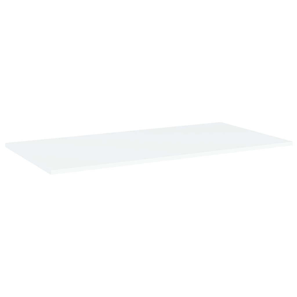 Bookshelf Boards 4 pcs White 100x50x1.5 cm Engineered Wood
