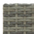 5 Piece Garden Bar Poly Rattan Grey