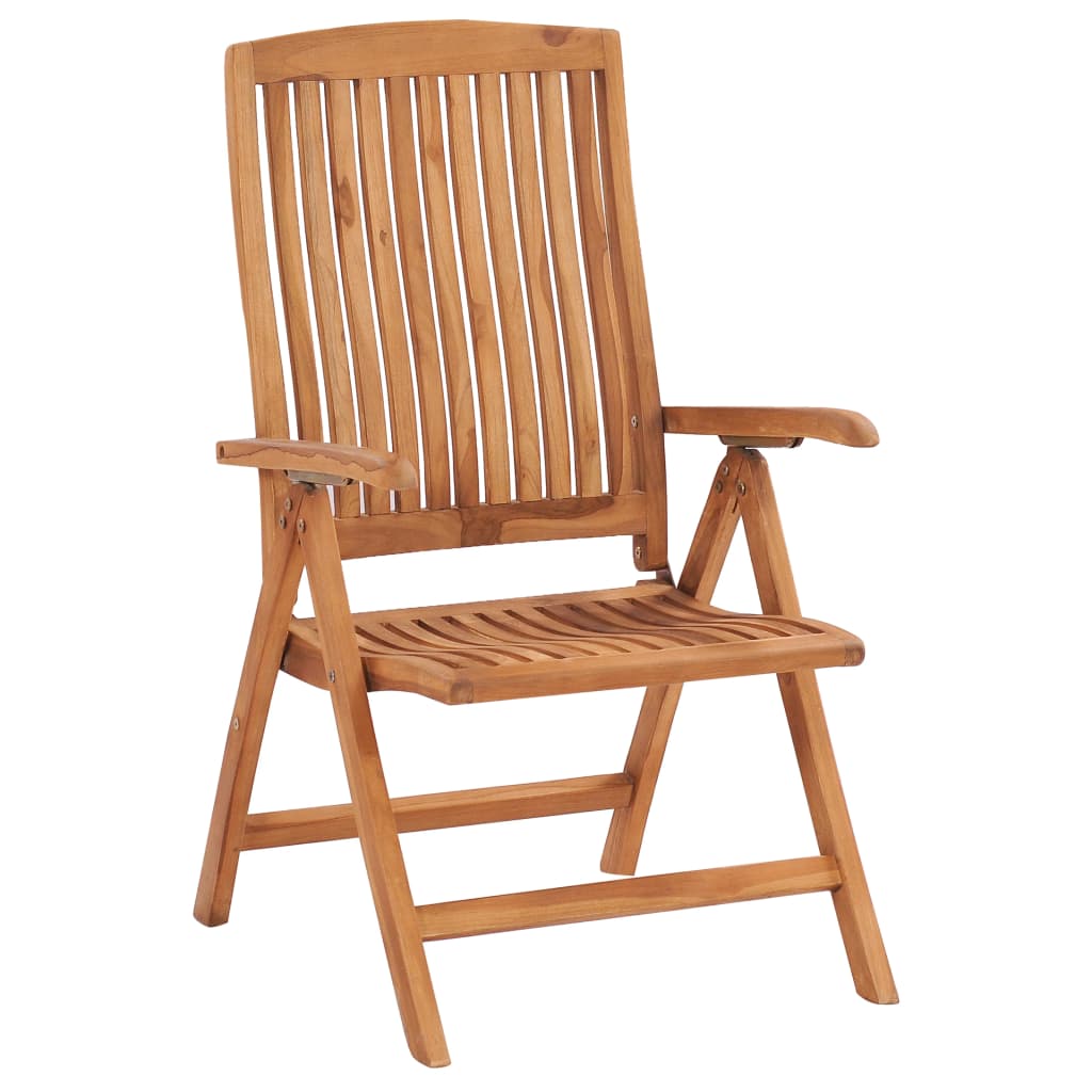 Garden Chairs 2 pcs with Taupe Cushions Solid Teak Wood