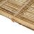 2-Person Sun Lounger with Cushions Bamboo