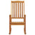 Rocking Chair with Cushions Solid Acacia Wood