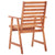 Outdoor Dining Chairs 3 pcs with Cushions Solid Acacia Wood