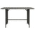 10 Piece Garden Lounge Set with Cushions Poly Rattan Grey