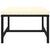 3 Piece Garden Lounge Set with Cushions Poly Rattan Black