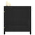 5 Piece Garden Lounge Set with Cushions Poly Rattan Black