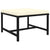 5 Piece Garden Lounge Set with Cushions Poly Rattan Black