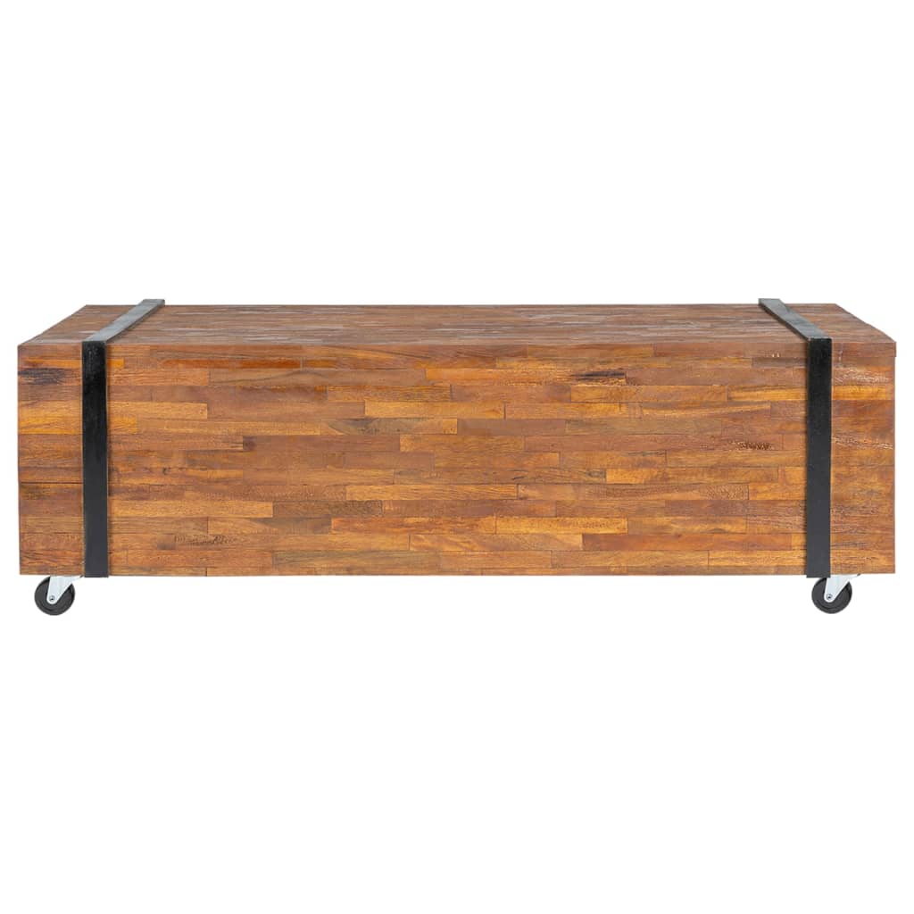 Coffee Table 110x45x38 cm Solid Teak Wood