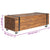 Coffee Table 110x45x38 cm Solid Teak Wood