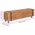 TV Stand 110x30x32.5 cm Solid Teak Wood