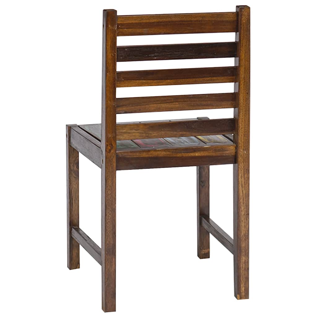 Dining Chairs 2 pcs Solid Reclaimed Wood