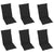 Garden Reclining Chairs 6 pcs with Cushions Solid Acacia Wood
