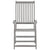 Garden Reclining Chairs 4 pcs with Cushions Solid Wood Acacia