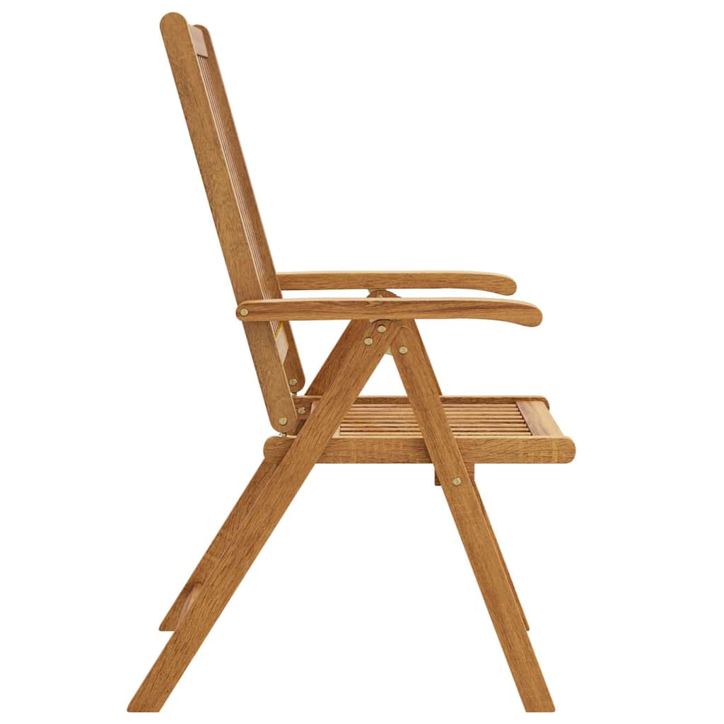 Folding Garden Chairs 6 pcs Solid Wood Acacia
