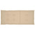 Garden Chairs 6 pcs with Beige Cushions Solid Teak Wood