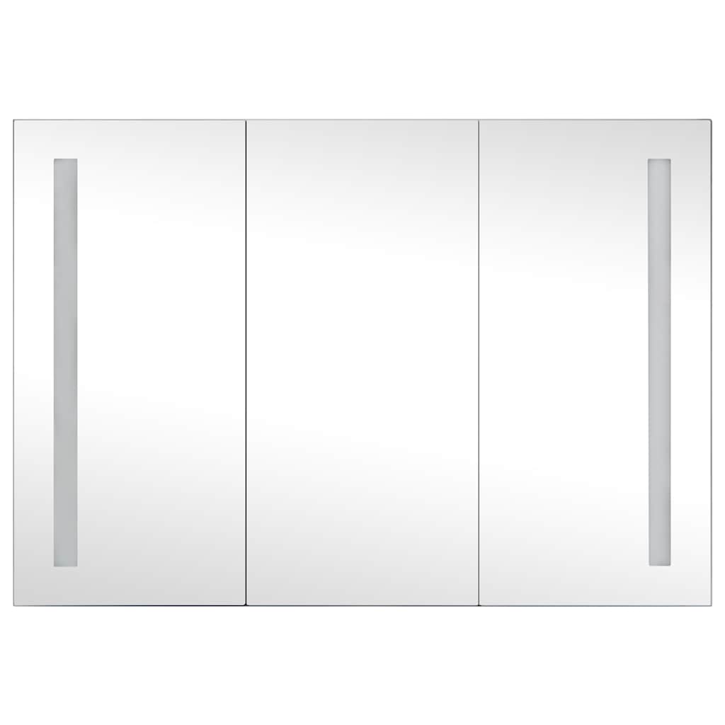 LED Bathroom Mirror Cabinet 89x14x62 cm