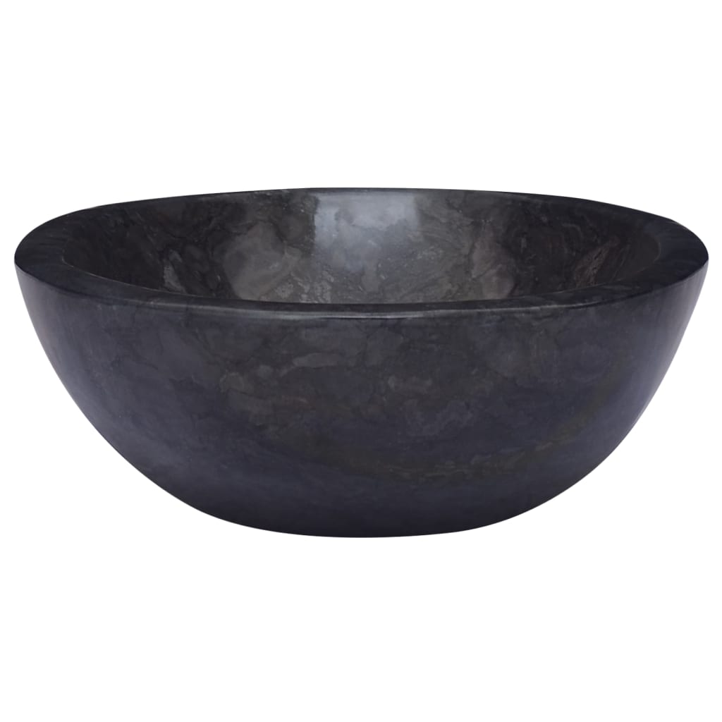 Sink Black 53x40x15 cm Marble