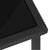 5 Piece Garden Dining Set Poly Rattan Black