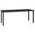 7 Piece Garden Dining Set Poly Rattan Black