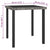 5 Piece Garden Dining Set Poly Rattan Grey