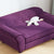 Dog Sofa Burgundy 72x45x30 cm Plush
