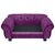Dog Sofa Burgundy 72x45x30 cm Plush
