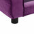 Dog Sofa Burgundy 72x45x30 cm Plush