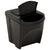 Stackable Garbage Bin Boxes 3 pcs Anthracite 75 L Polypropylene