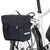 Single Bicycle Bag for Pannier Rack Waterproof 21 L Black