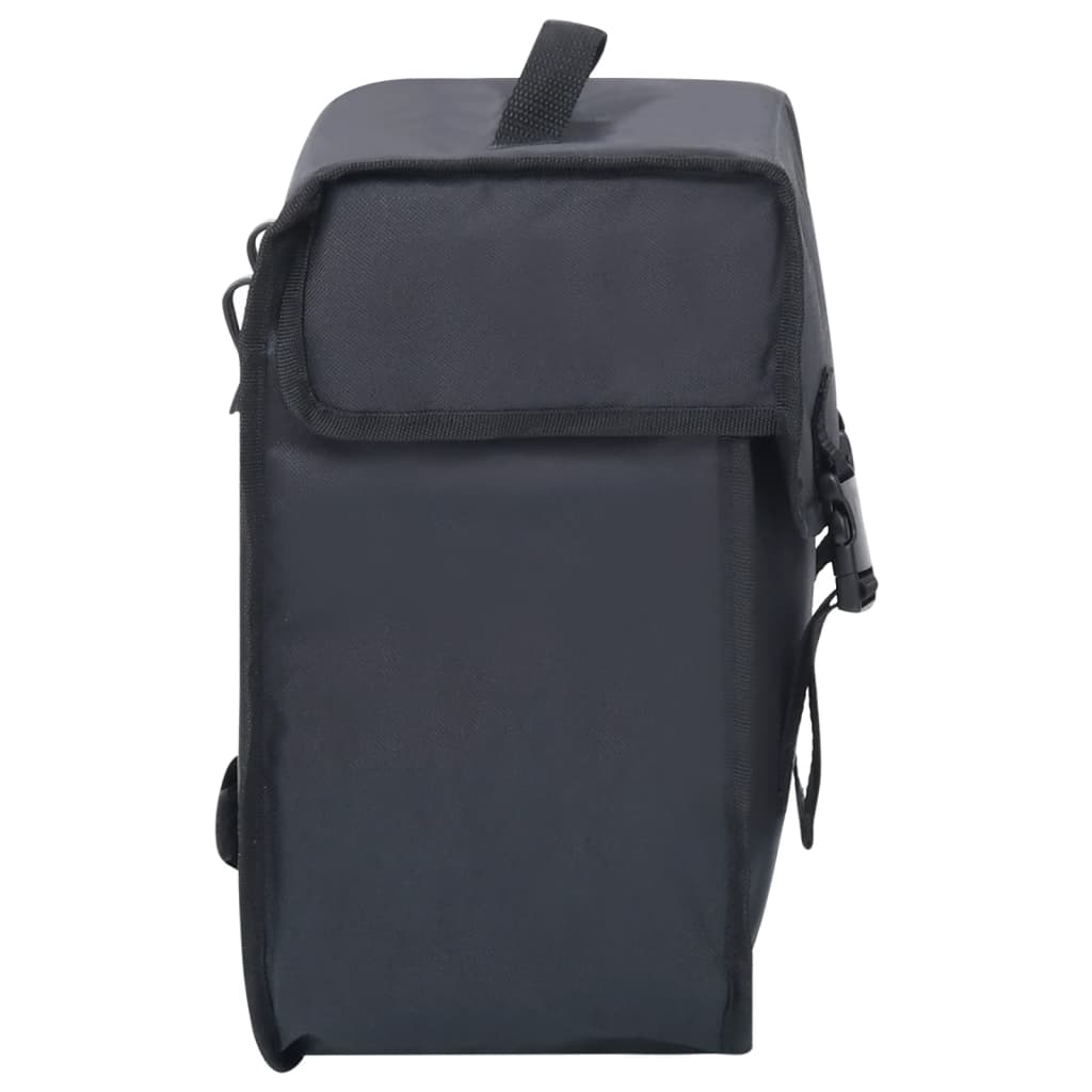 Single Bicycle Bag for Pannier Rack Waterproof 21 L Black