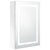 LED Bathroom Mirror Cabinet Shining White 50x13x70 cm