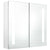 LED Bathroom Mirror Cabinet Shining White 62x14x60 cm