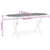 Folding Garden Table 160x85x75 cm Solid Eucalyptus Wood