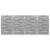 Quadruple Wheelie Bin Shed 276.5x77.5x112.5 cm Stainless Steel