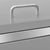 Quadruple Wheelie Bin Shed 276.5x77.5x112.5 cm Stainless Steel