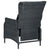 9 Piece Garden Dining Set Dark Grey
