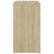 Shoe Bench Sonoma Oak 94.5x31x57 cm Engineered Wood