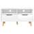 TV Cabinet High Gloss White 90x40x48.5 cm Engineered Wood