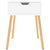 Bedside Cabinets 2 pcs White 40x40x56 cm Engineered Wood