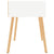 Bedside Cabinets 2 pcs White 40x40x56 cm Engineered Wood