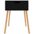 Bedside Cabinet Black 40x40x56 cm Engineered Wood
