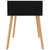 Bedside Cabinet Black 40x40x56 cm Engineered Wood