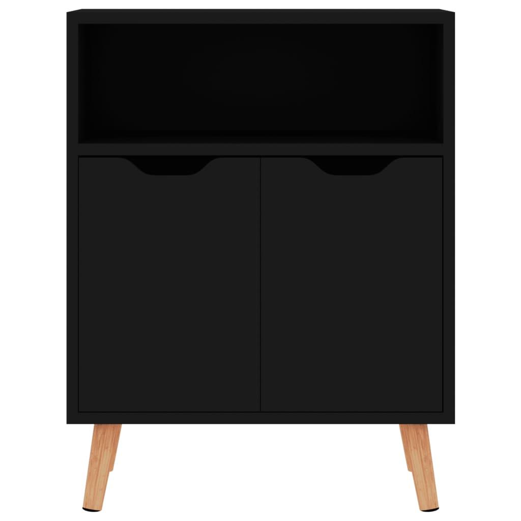 Sideboard Black 60x30x72 cm Engineered Wood