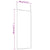 Door Mirror Black 30x80 cm Glass and Aluminium